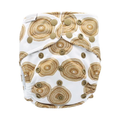 One Size SIO Bamboo Diaper (4-18 kg)