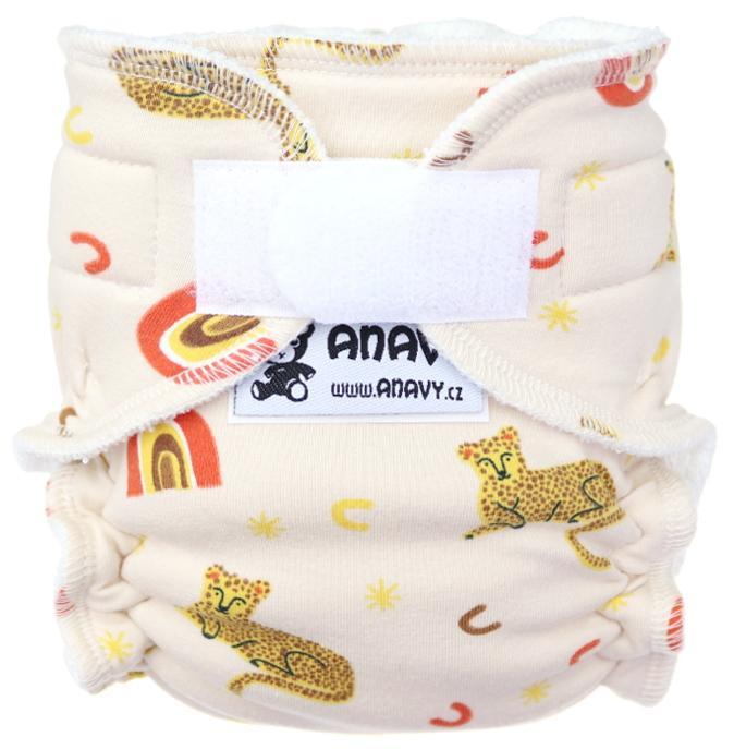 Newborn bamboo diaper Hook&Loop 