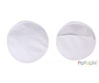 Stay-Dry Popolini Nursing Pads Shaped Organic Cotton with PUL (3 pairs)
