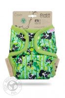 Pandaberen One Size overbroekje Petit Lulu drukknoopjes
