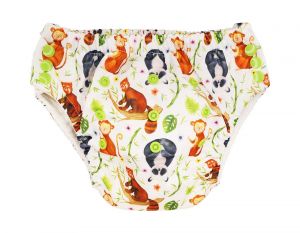 Panda oefenbroekje Blümchen