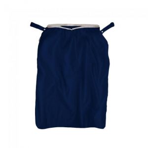 Navy pailliner grote waszak met elastische band Buttons