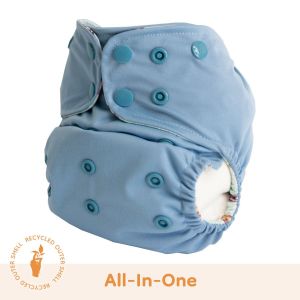 Sky Dino AIO luier One Size Lighthouse Kids Company