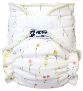 Bloemen Plukken One Size bamboeluier met klittenband