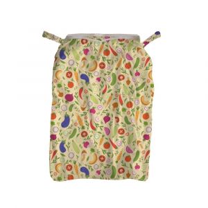Homegrown pailliner grote waszak met elastische band Buttons