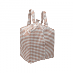 Stone Gingham Pod Modern Cloth Nappies