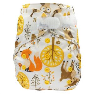 One Size overbroekje Bos klittenband Blümchen