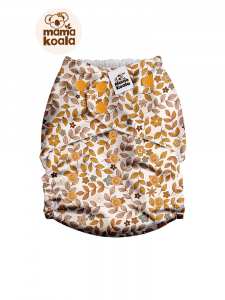 Mama Koala Oranje Bladeren pocketluier