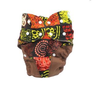 Kijani Kitenge 7-12 jaar overbroekje Patchwork
