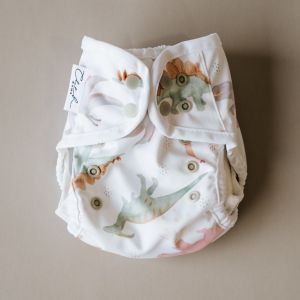Prehistoric newborn overbroekje Cloth Bums