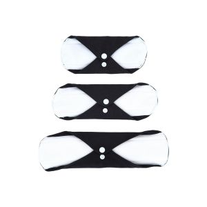 Wasbaar maandverband Little Lamb zwart