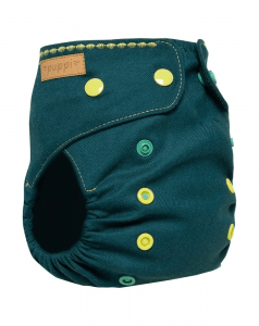 Woodland One size plus Puppi wolbroek drukknoopjes