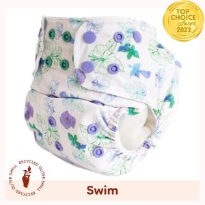Hibiscus Hues Supreme overbroekje | zwemluier Lighthouse Kids Company