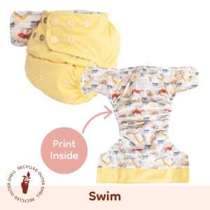 Peekaboo Construction Supreme overbroekje | zwemluier Lighthouse Kids Company