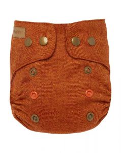 Rusty Fox Mini One Size drukknoopjes wolbroek Puppi wool cover 