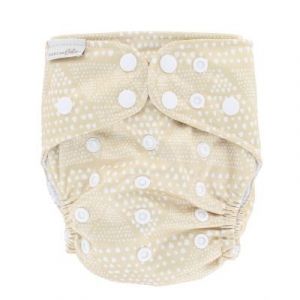 Sandy Pyramid One Size Recycled Bare and Boho hennep luier