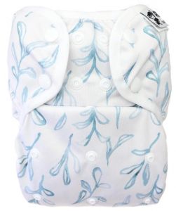 Twijgjes overbroekje drukknoopjes Anavy One size