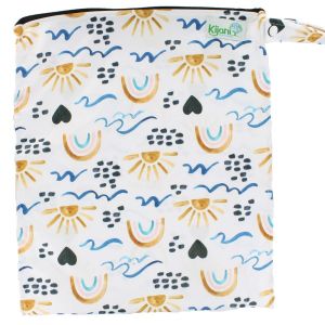PUL Wet Bag Rainbow Tide